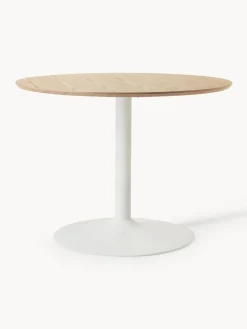 Mesas De Comedor|Mesas De Comedor>Westwing Collection Mesa de comedor redonda Menorca, tamaños diferentes Madera de fresno, blanco