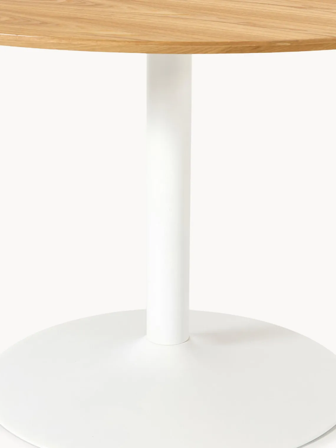 Mesas De Comedor|Mesas De Comedor>Westwing Collection Mesa de comedor redonda Menorca, tamaños diferentes Madera de fresno, blanco