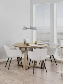 Mesas De Comedor|Mesas De Comedor> Mesa de comedor redonda Malika, Ø 120 cm