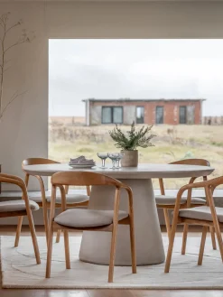 Online Mesa de comedor redonda Pedra, Ø 152 cm Mesas De Comedor|Mesas De Comedor