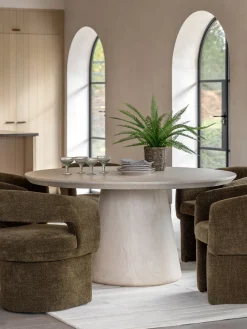 Discount Mesa de comedor redonda Pedra, Ø 152 cm Mesas De Comedor|Mesas De Comedor