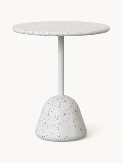 Hot Mesa de exterior redonda de terrazo Mesas De Jardín|Mesas De Jardí­N