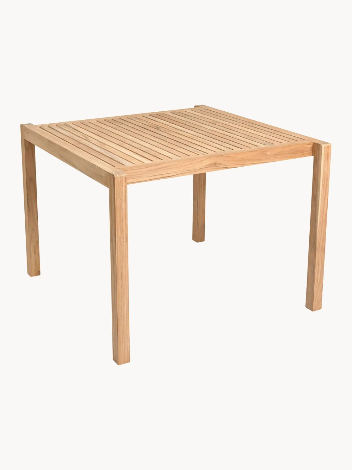 Mesas De Jardín|Mesas De JardíN>Carl Hansen & Søn Mesa de jardín de madera de teca AH901, 100 x 99 cm