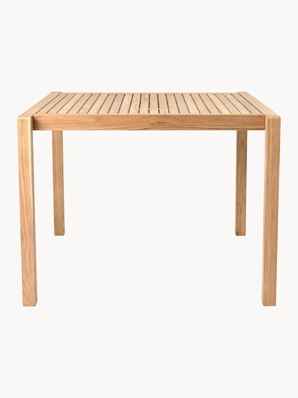 Mesas De Jardín|Mesas De JardíN>Carl Hansen & Søn Mesa de jardín de madera de teca AH901, 100 x 99 cm