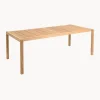 Clearance Mesa de jardín de madera de teca AH901, 203 x 100 cm Mesas De Jardín|Mesas De Jardí­N