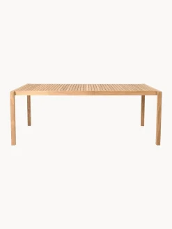 Clearance Mesa de jardín de madera de teca AH901, 203 x 100 cm Mesas De Jardín|Mesas De Jardí­N