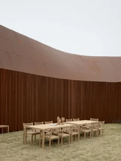 Clearance Mesa de jardín de madera de teca AH901, 203 x 100 cm Mesas De Jardín|Mesas De Jardí­N