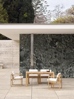 Mesas De Jardín|Mesas De Jardí­N>Carl Hansen & Søn Mesa de jardín plegable de madera de teca BK15, 153 x 76 cm