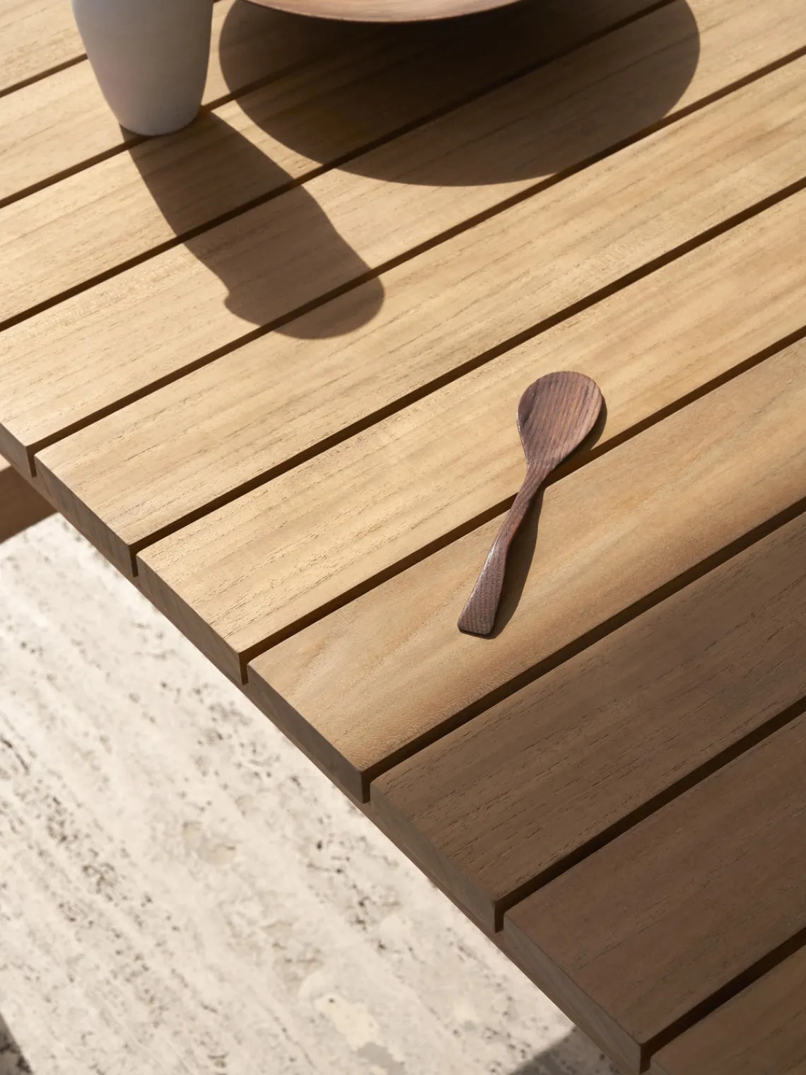 Mesas De Jardín|Mesas De JardíN>Carl Hansen & Søn Mesa de jardín plegable de madera de teca BK15, 153 x 76 cm