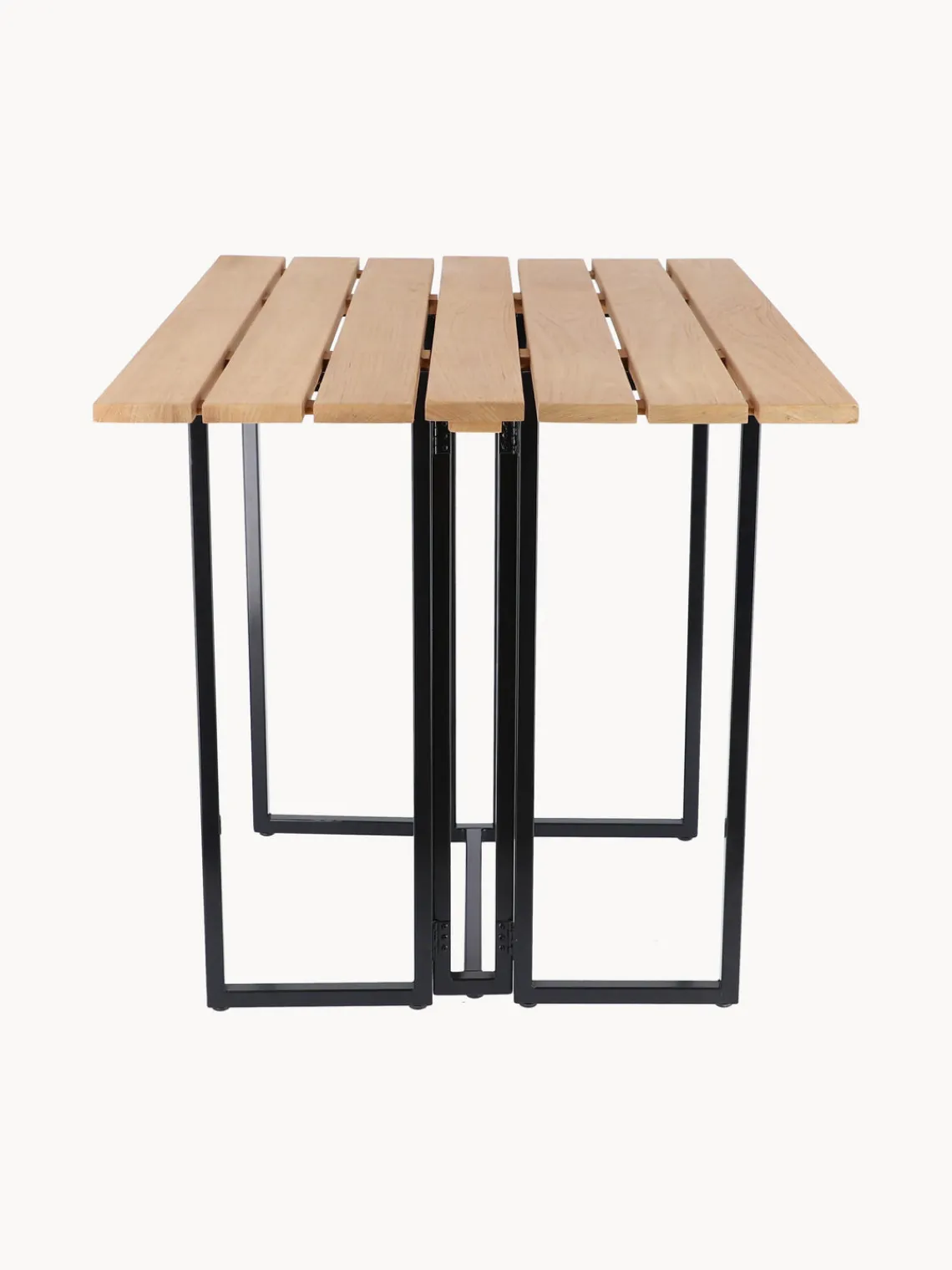 Mesas De Jardín|Mesas De JardíN>Jan Kurtz Mesa de jardín plegable de madera de teca Time, 100 x 69 cm