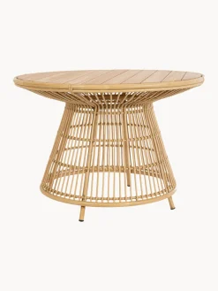 Best Mesa de jardín redonda de madera de teca Tavolo, Ø 110 cm Mesas De Jardín|Mesas De Jardí­N