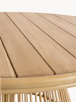 Best Mesa de jardín redonda de madera de teca Tavolo, Ø 110 cm Mesas De Jardín|Mesas De Jardí­N