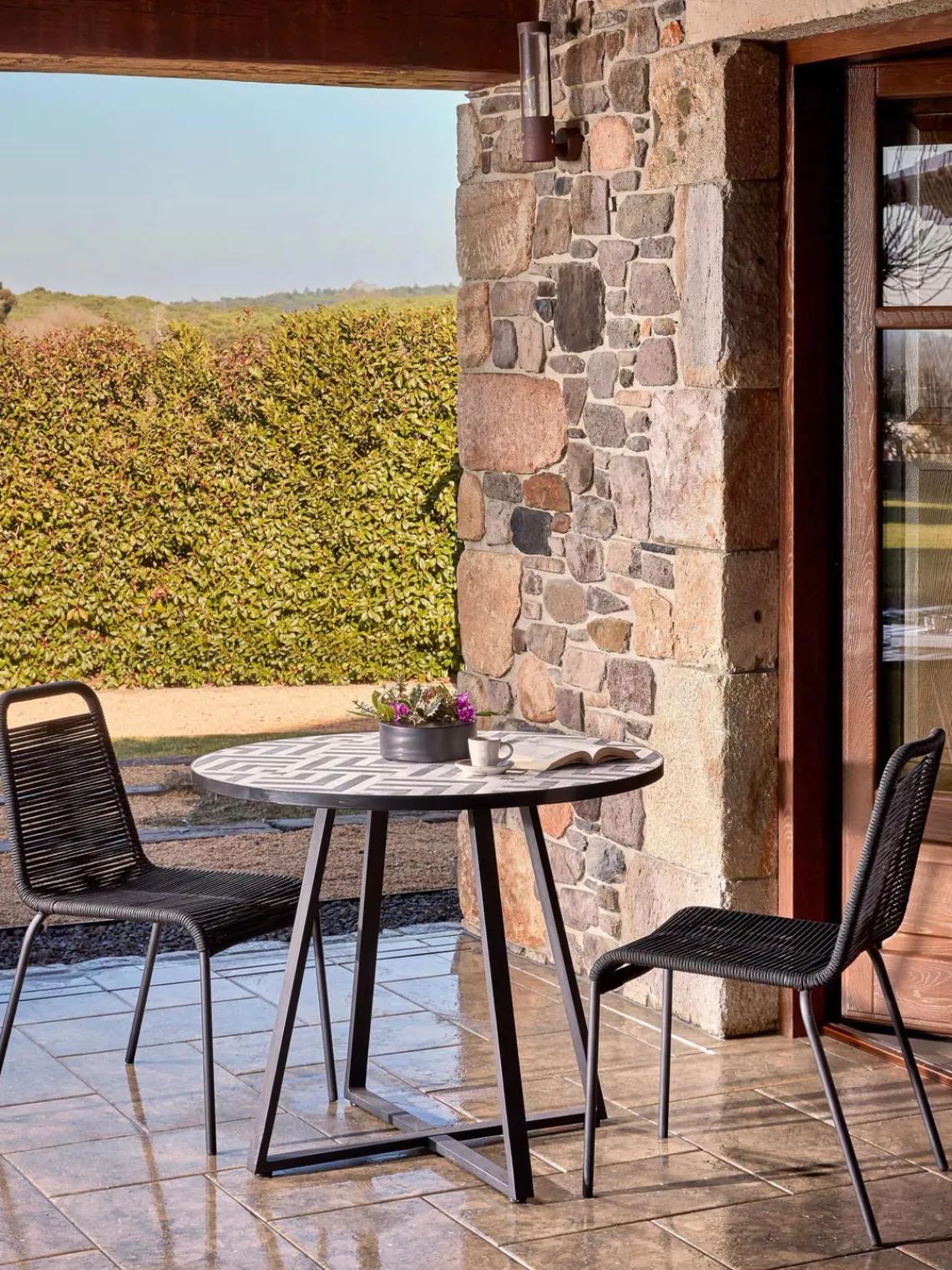 Mesas De Jardín|Mesas De JardíN> Mesa de jardín redonda Tella, Ø 90 cm