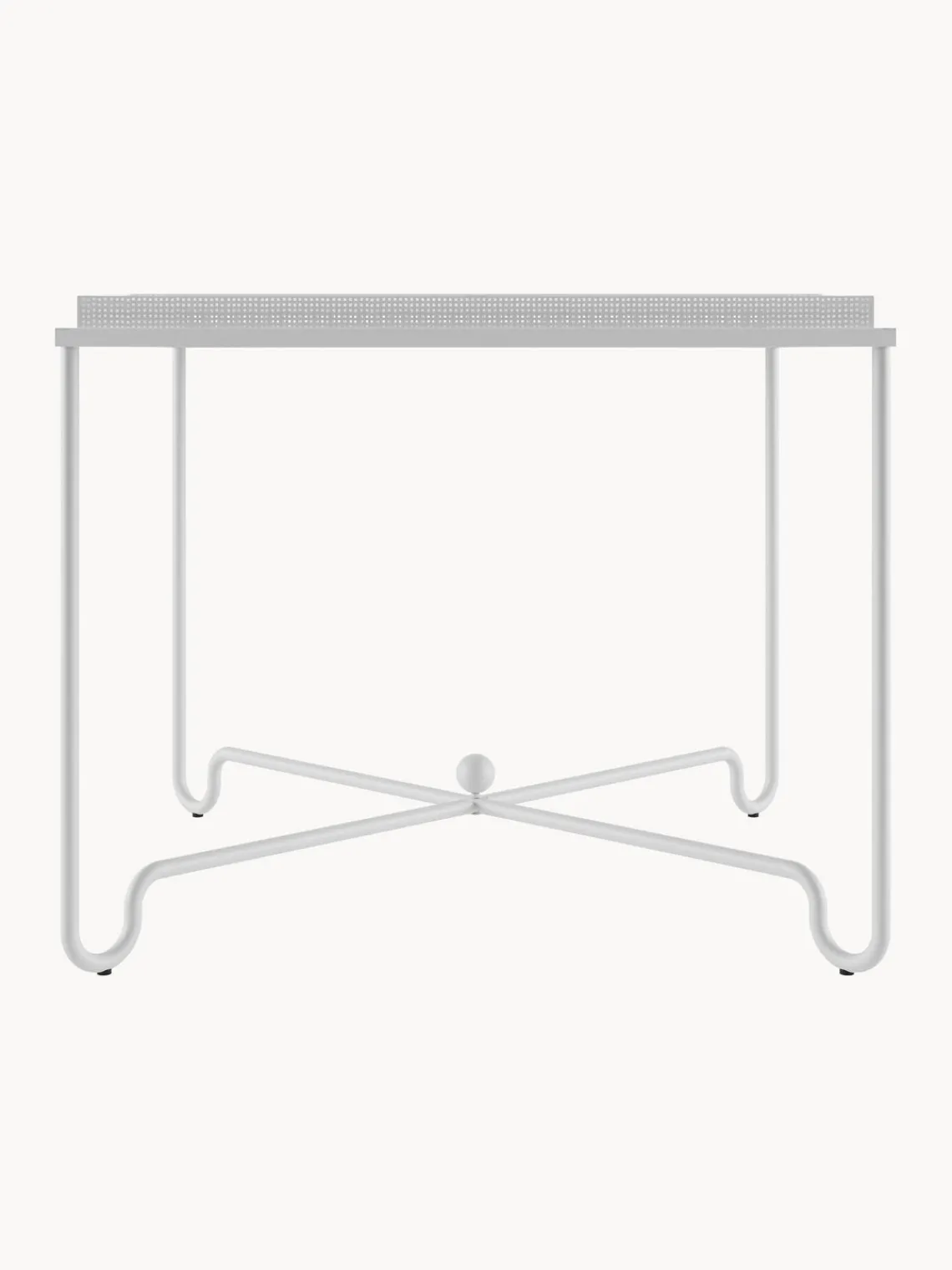 Mesas De Jardín|Mesas De JardíN>GUBI Mesa de jardín Tropique, 90 x 90 cm Blanco