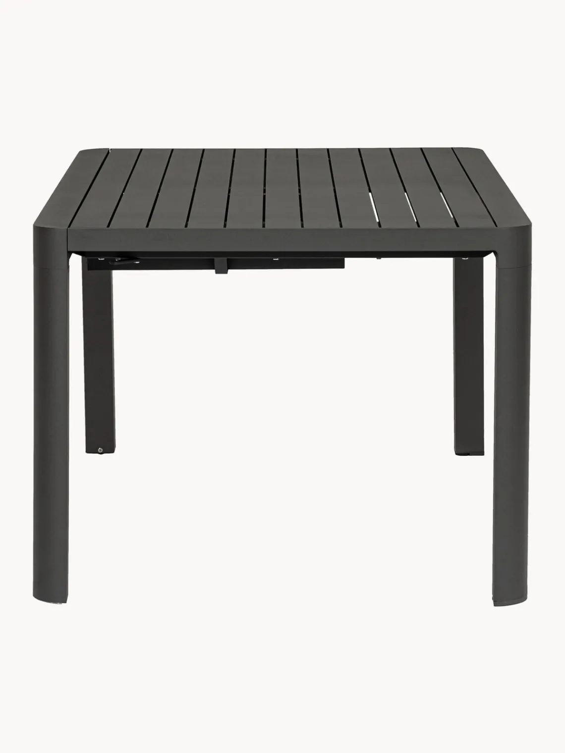 Mesas De Jardín|Mesas De JardíN>Bizzotto Mesa extensible para exterior Kiplin, tamaños diferentes Gris antracita