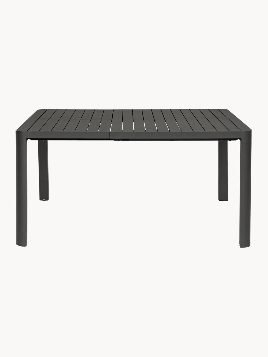 Mesas De Jardín|Mesas De JardíN>Bizzotto Mesa extensible para exterior Kiplin, tamaños diferentes Gris antracita