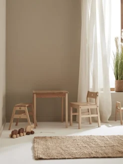 Discount Mesa infantil de madera de haya Saga Niños Decoración Infantil|Mesas Y Sillas Infantiles