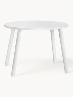 New Mesa infantil ovalada de madera Mouse Niños Decoración Infantil|Mesas Y Sillas Infantiles