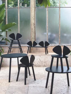 Outlet Mesa infantil ovalada de madera Mouse Niños Decoración Infantil|Mesas Y Sillas Infantiles