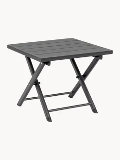 Mesas Auxiliares De Jardín|Mesas Auxiliares De Jardí­N>Bizzotto Mesa plegable para exterior Taylor Gris antracita