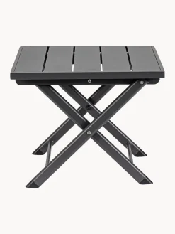 Mesas Auxiliares De Jardín|Mesas Auxiliares De Jardí­N>Bizzotto Mesa plegable para exterior Taylor Gris antracita