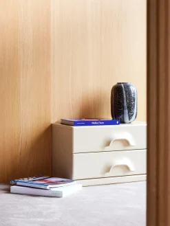 Mesilla de noche con cajones Ginger Mesitas De Noche|Mesitas De Noche