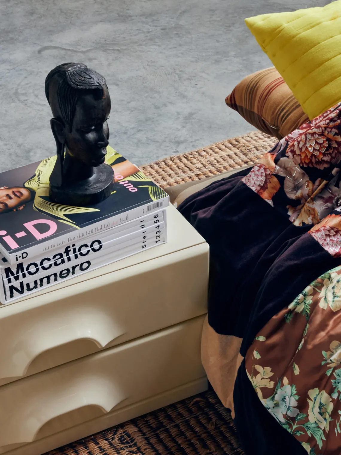 Mesilla de noche con cajones Ginger Mesitas De Noche|Mesitas De Noche