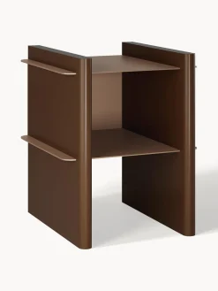 Outlet Mesilla de noche con elementos de metal Rami Mesitas De Noche|Mesitas De Noche