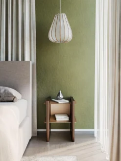 Outlet Mesilla de noche con elementos de metal Rami Mesitas De Noche|Mesitas De Noche