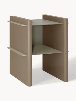 Outlet Mesilla de noche con elementos de metal Rami Mesitas De Noche|Mesitas De Noche