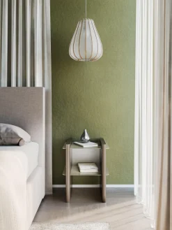 Outlet Mesilla de noche con elementos de metal Rami Mesitas De Noche|Mesitas De Noche