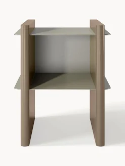 Outlet Mesilla de noche con elementos de metal Rami Mesitas De Noche|Mesitas De Noche