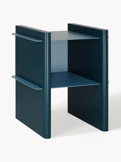 Outlet Mesilla de noche con elementos de metal Rami Mesitas De Noche