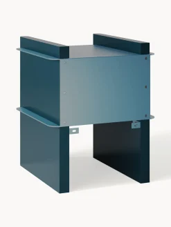 Outlet Mesilla de noche con elementos de metal Rami Mesitas De Noche