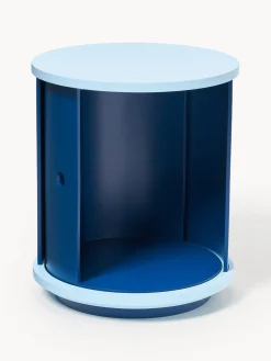 Mesitas De Noche|Mesitas De Noche></noscript>Westwing Collection Mesilla de noche con puerta corredera Svea Azul claro, azul