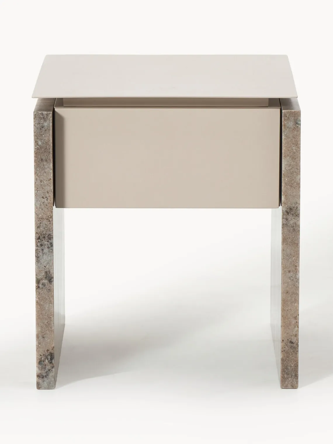 Hot Mesilla de noche de mármol y metal Bruce Mesitas De Noche|Mesitas De Noche