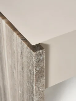 Hot Mesilla de noche de mármol y metal Bruce Mesitas De Noche|Mesitas De Noche