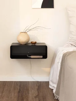 Best Mesilla de noche de pared Nelio Mesitas De Noche|Mesitas De Noche