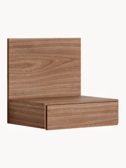 Mesitas De Noche|Mesitas De Noche>New Works Mesilla de noche de pared Tana Madera de nogal