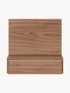 Mesitas De Noche|Mesitas De Noche>New Works Mesilla de noche de pared Tana Madera de nogal