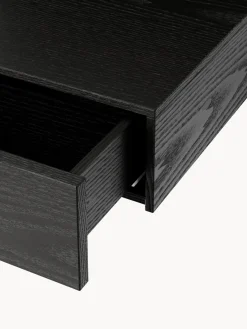 Mesitas De Noche|Mesitas De Noche></noscript>New Works Mesilla de noche de pared Tana Madera de roble lacada en negro