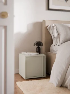 Mesitas De Noche|Mesitas De Noche>Westwing Collection Mesita de noche Ani Beige claro