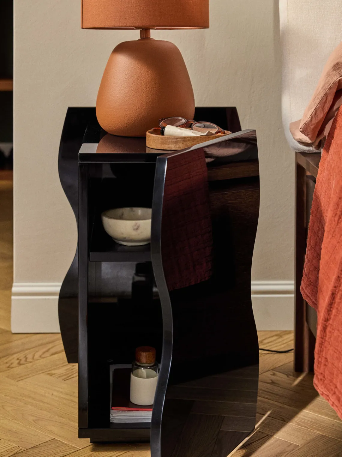 New Mesita de noche brillante Emina Mesitas De Noche|Mesitas De Noche