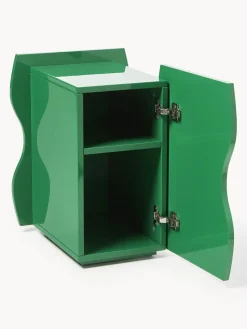 Outlet Mesita de noche brillante Emina Mesitas De Noche|Mesitas De Noche