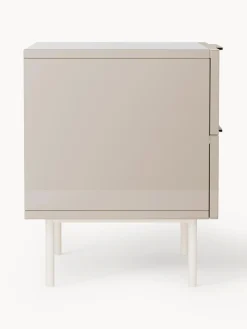 Best Mesita de noche de alto brillo Lenne Mesitas De Noche|Mesitas De Noche