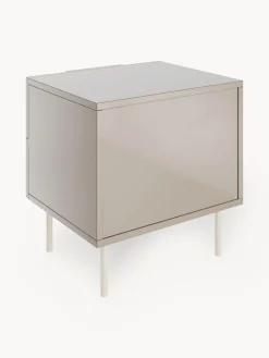 Best Mesita de noche de alto brillo Lenne Mesitas De Noche|Mesitas De Noche