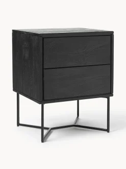 Clearance Mesita de noche de madera de mango Luca Mesitas De Noche|Mesitas De Noche