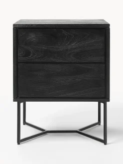 Clearance Mesita de noche de madera de mango Luca Mesitas De Noche|Mesitas De Noche