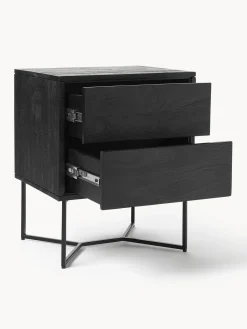 Clearance Mesita de noche de madera de mango Luca Mesitas De Noche|Mesitas De Noche