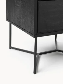 Clearance Mesita de noche de madera de mango Luca Mesitas De Noche|Mesitas De Noche